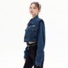 Women Short Denim Jacket Casual wear - Image 6