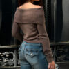 Women European And American All-matching Slim Fit Sweater for Femmes - Image 3